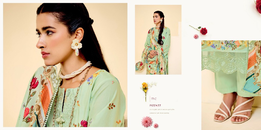 Kimora Sohni Summer Vol-10 Wholesale Pure Cotton Lawn With Work Salwar Suits