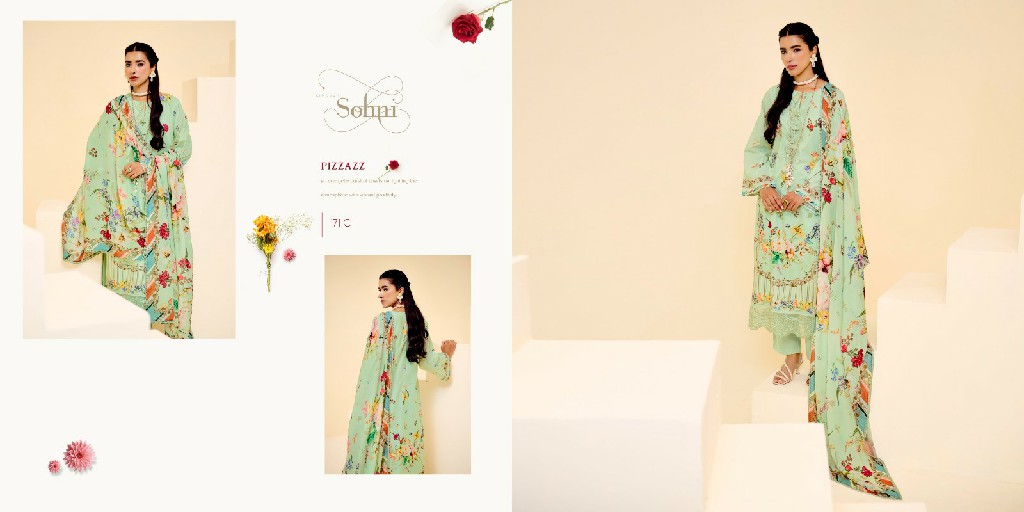 Kimora Sohni Summer Vol-10 Wholesale Pure Cotton Lawn With Work Salwar Suits