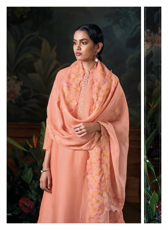 Ganga Irha Wholesale Pure Bemberg Silk With Embroidery Salwar Suits