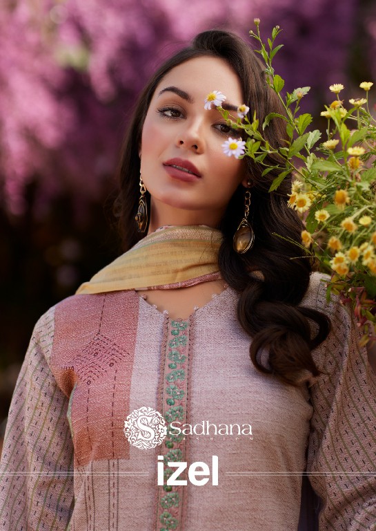 Sadhana Izel Wholesale Pure Jam Cotton With Fancy Work Salwar Suits