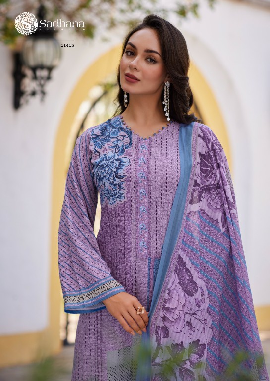 Sadhana Izel Wholesale Pure Jam Cotton With Fancy Work Salwar Suits