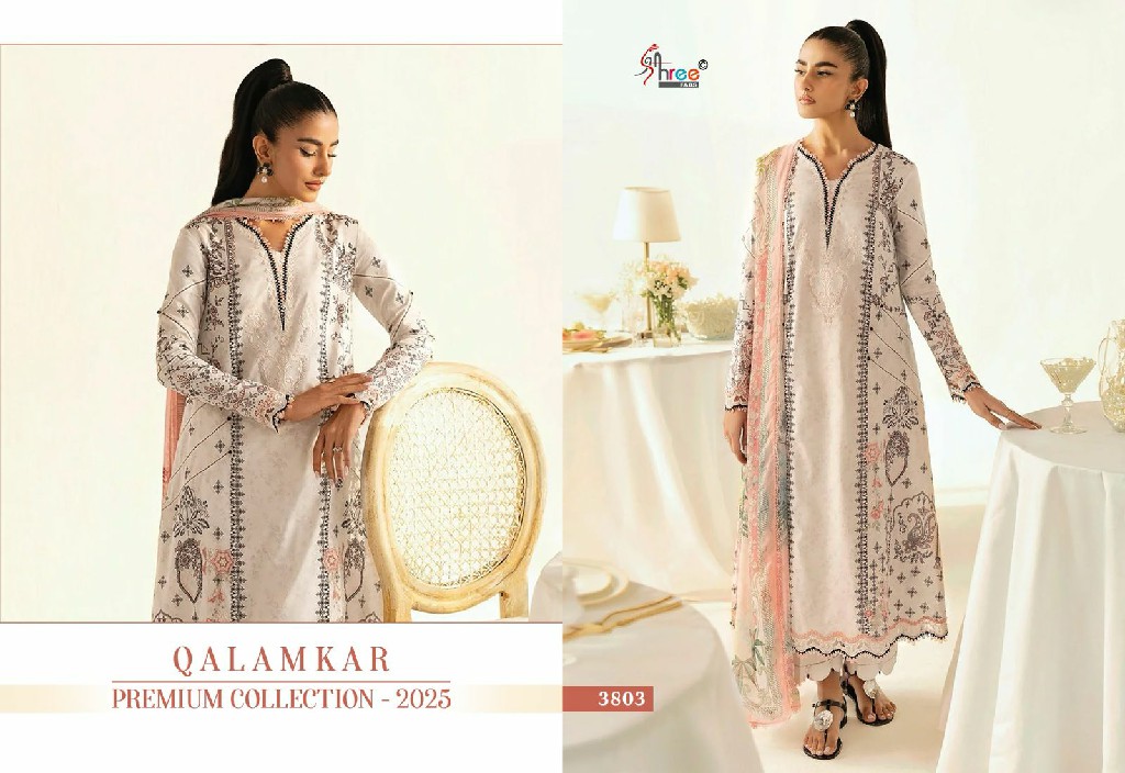 Shree Fabs Qalamkar Premium Collection 2025 Wholesale Indian Pakistani Salwar Suits