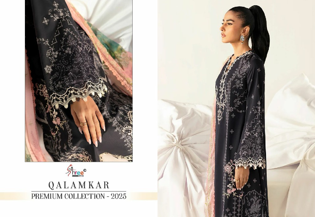 Shree Fabs Qalamkar Premium Collection 2025 Wholesale Indian Pakistani Salwar Suits