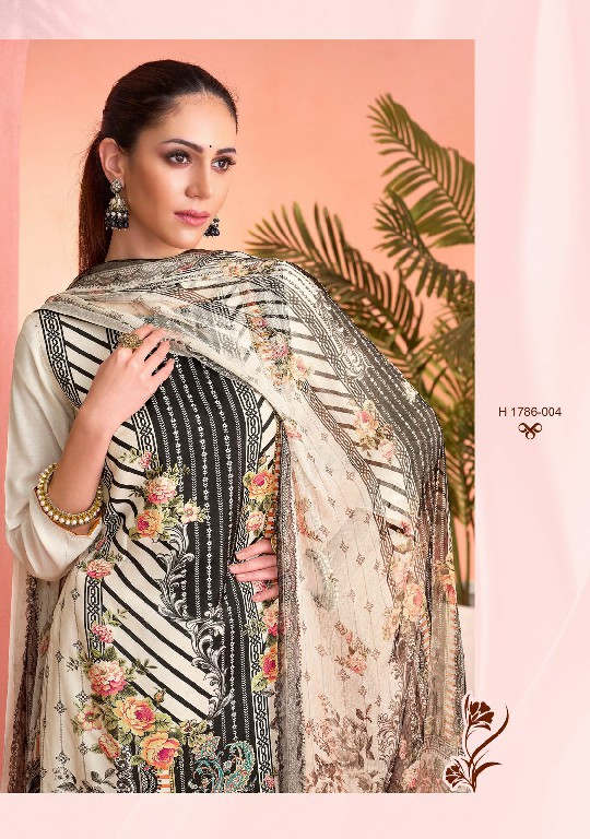 Alok Crazy Wholesale Viscose Muslin With Handwork Dress Material