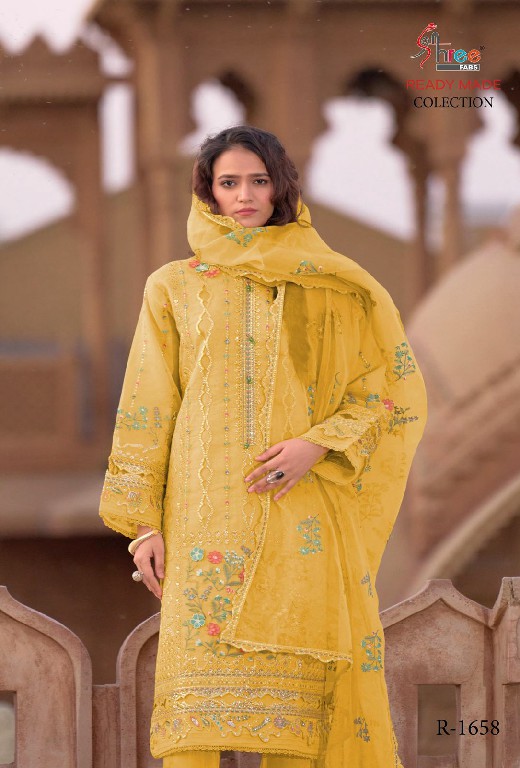 Shree Fabs R-1658 Wholesale Readymade Indian Pakistani Salwar Suits