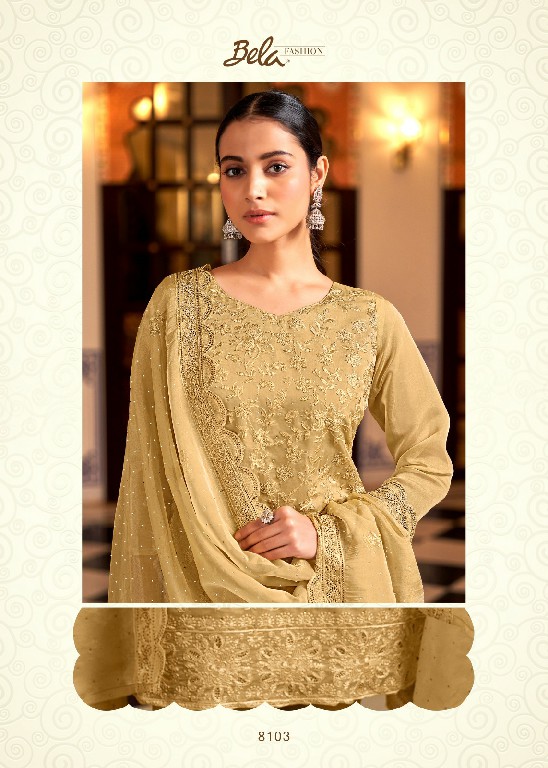 Bela Fashion Kerani Wholesale Orgenza Embroidery With Swarovski Work Straight Suits