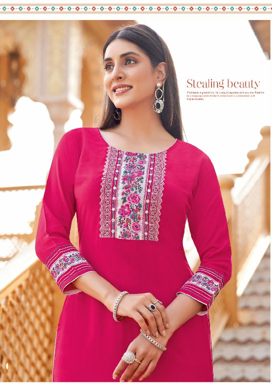 WOOGLEE PRESENTS BARBELLA VOL 13 FANCY READYMADE LONG KURTI CATALOG