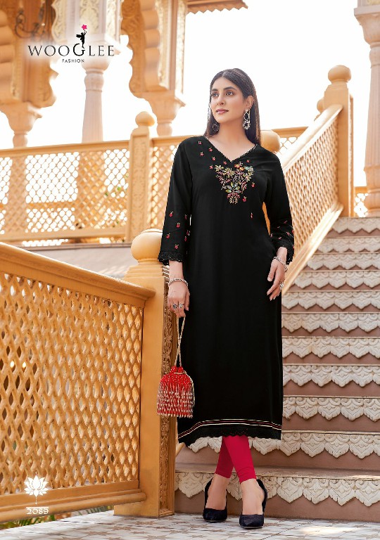 WOOGLEE PRESENTS BARBELLA VOL 13 FANCY READYMADE LONG KURTI CATALOG
