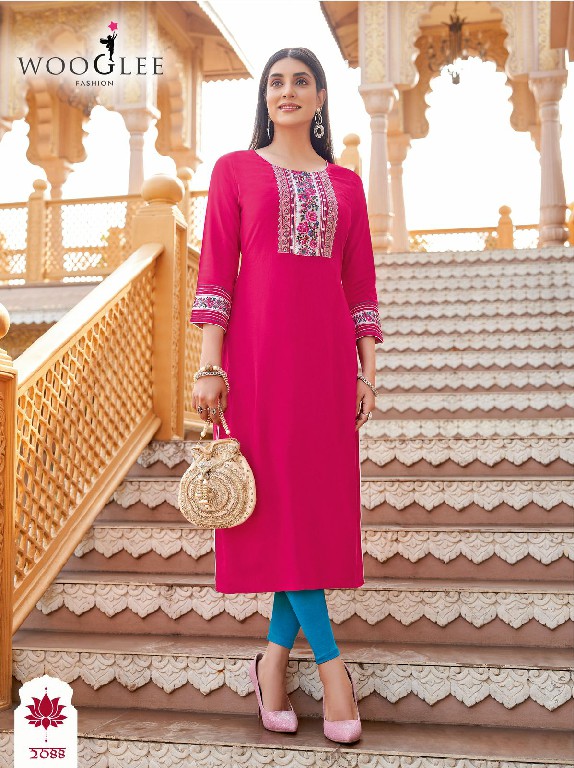 WOOGLEE PRESENTS BARBELLA VOL 13 FANCY READYMADE LONG KURTI CATALOG