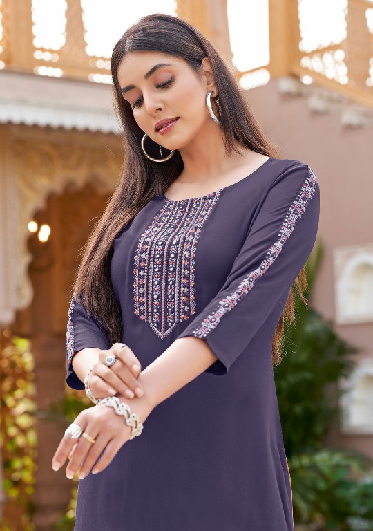 WOOGLEE PRESENTS BARBELLA VOL 13 FANCY READYMADE LONG KURTI CATALOG