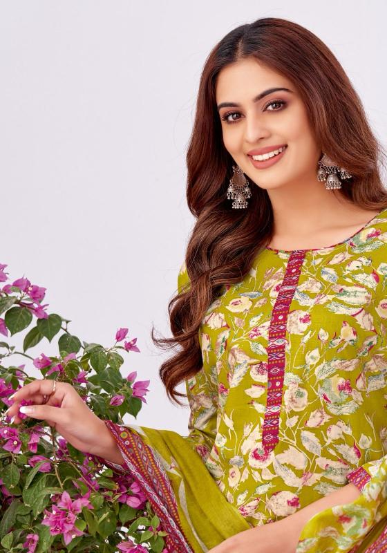 suryajyoti patiala kudi vol 26 cotton elegant style dress material