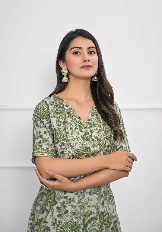 Tejasvee Mayra Wholesale Pure Chanderi Cotton Top With Bottom