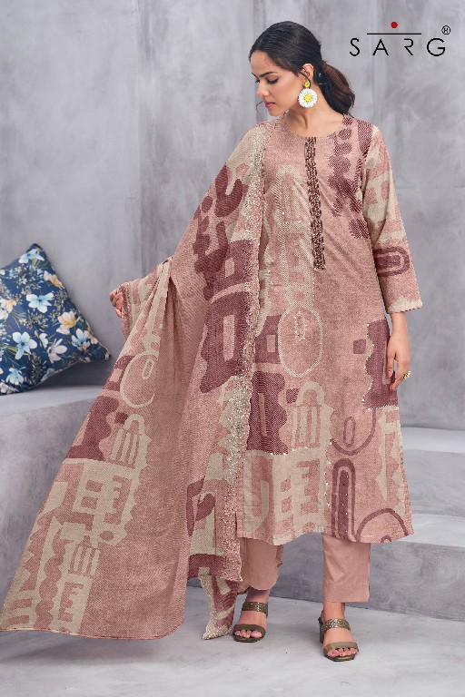 Sarg Mizna Wholesale Pure Cotton Lawn With Handwork Salwar Suits