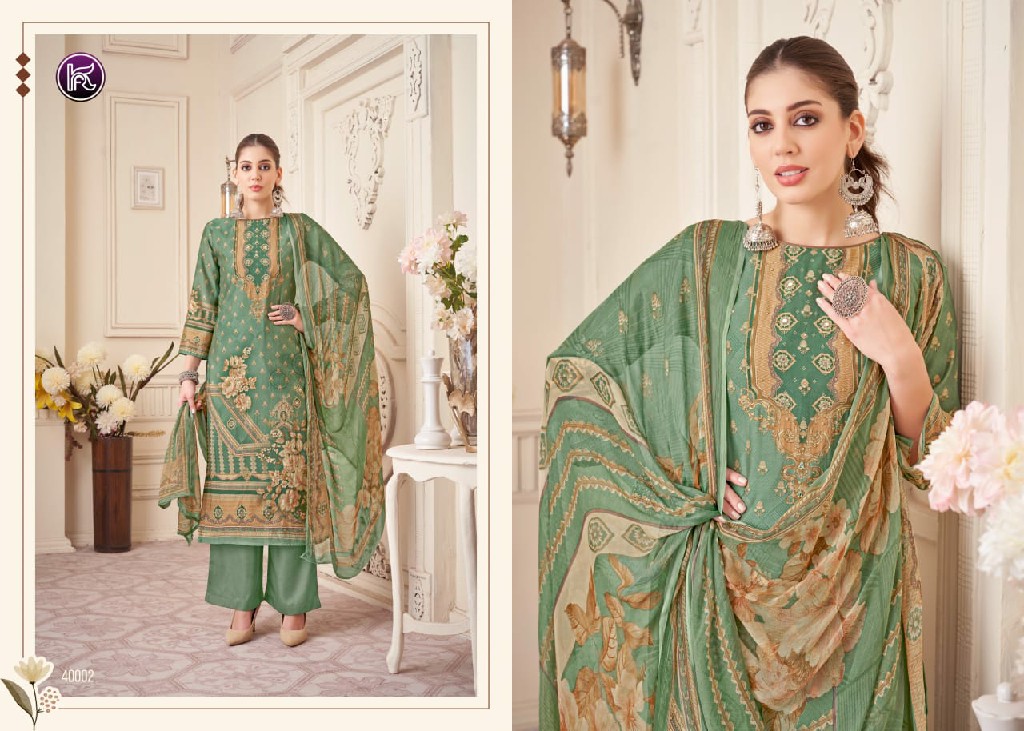 Kala Fashion Heena Wholesale Pure Modal Digital Print With Hand Work Dress Material