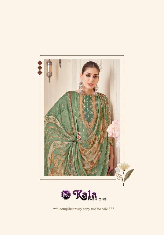 Kala Fashion Heena Wholesale Pure Modal Digital Print With Hand Work Dress Material