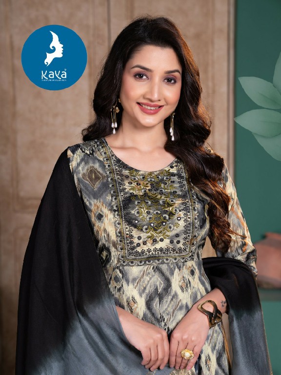 Kaya Blue Moon Vol-2 Wholesale Umbrella Cut Top With Pant And Dupatta