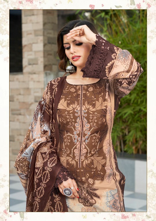 Nafisa Saniya Karachi Suits Vol-3 Wholesale Printed Dress Material