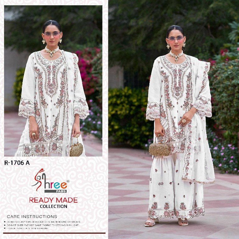 Shree Fabs R-1706 Wholesale Readymade Indian Pakistani Salwar Suits