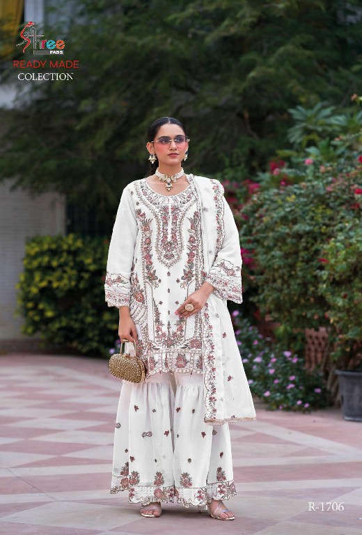 Shree Fabs R-1706 Wholesale Readymade Indian Pakistani Salwar Suits