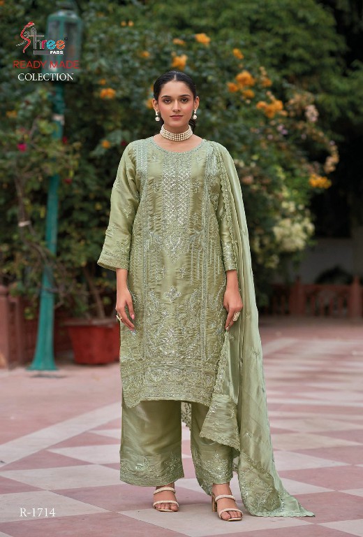Shree Fabs R-1714 Wholesale Readymade Indian Pakistani Salwar Suits