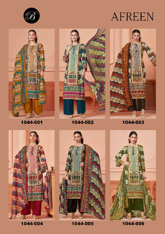 Belliza Afreen Wholesale Pure Viscose Reyon With Work Dress Material