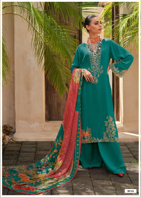 Varsha Nirvana Wholesale Crepe Digitally With Handwork Salwar Suits