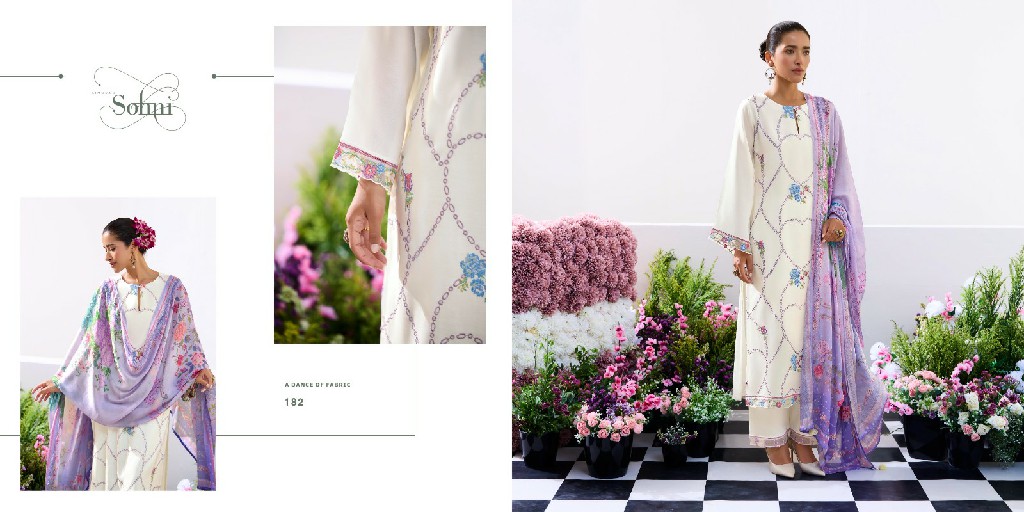 Kimora Sohni Heart Vol-11 Wholesale Pure Muslin With Embroidery Salwar Suits