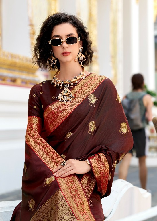 Rajpath White Rose Wholesale Sattin Silk Fabrics Indian Sarees