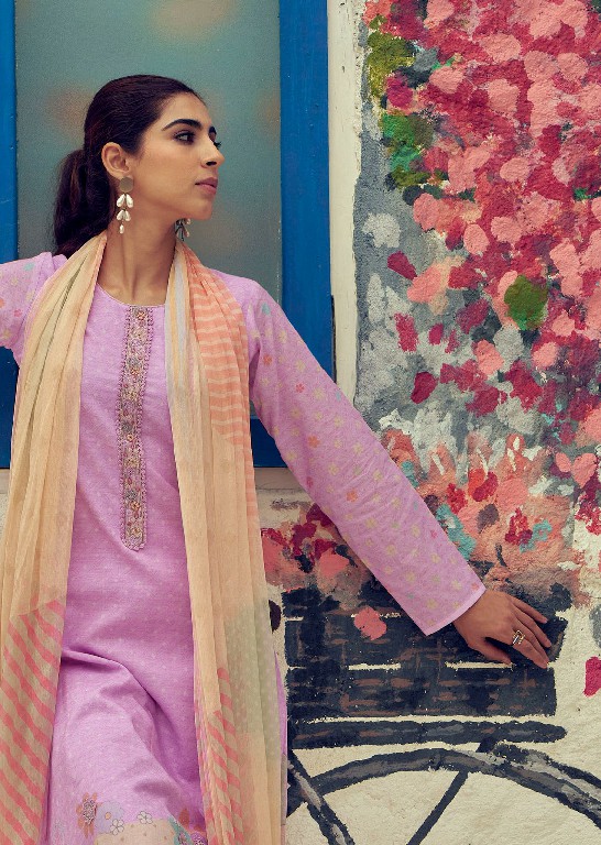 Sadhana Garden Of Eden Wholesale Pure Lawn Cotton With Fancy Work Salwar Suits