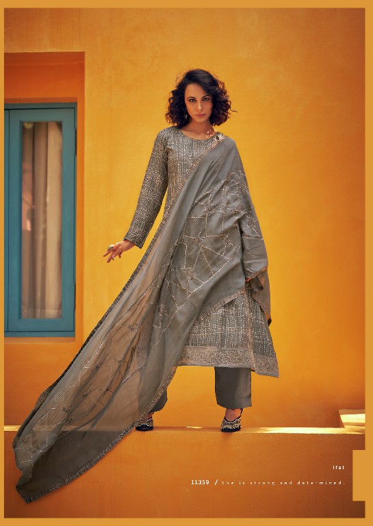 aman by mann rasiya modal muslin silk pretty look dress material