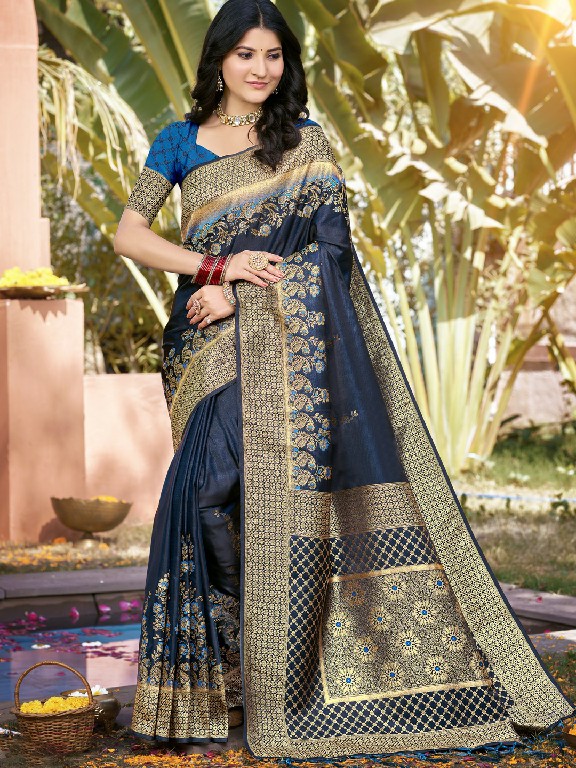bunawat kangana satan silk zari weaving silk saris wholesaler
