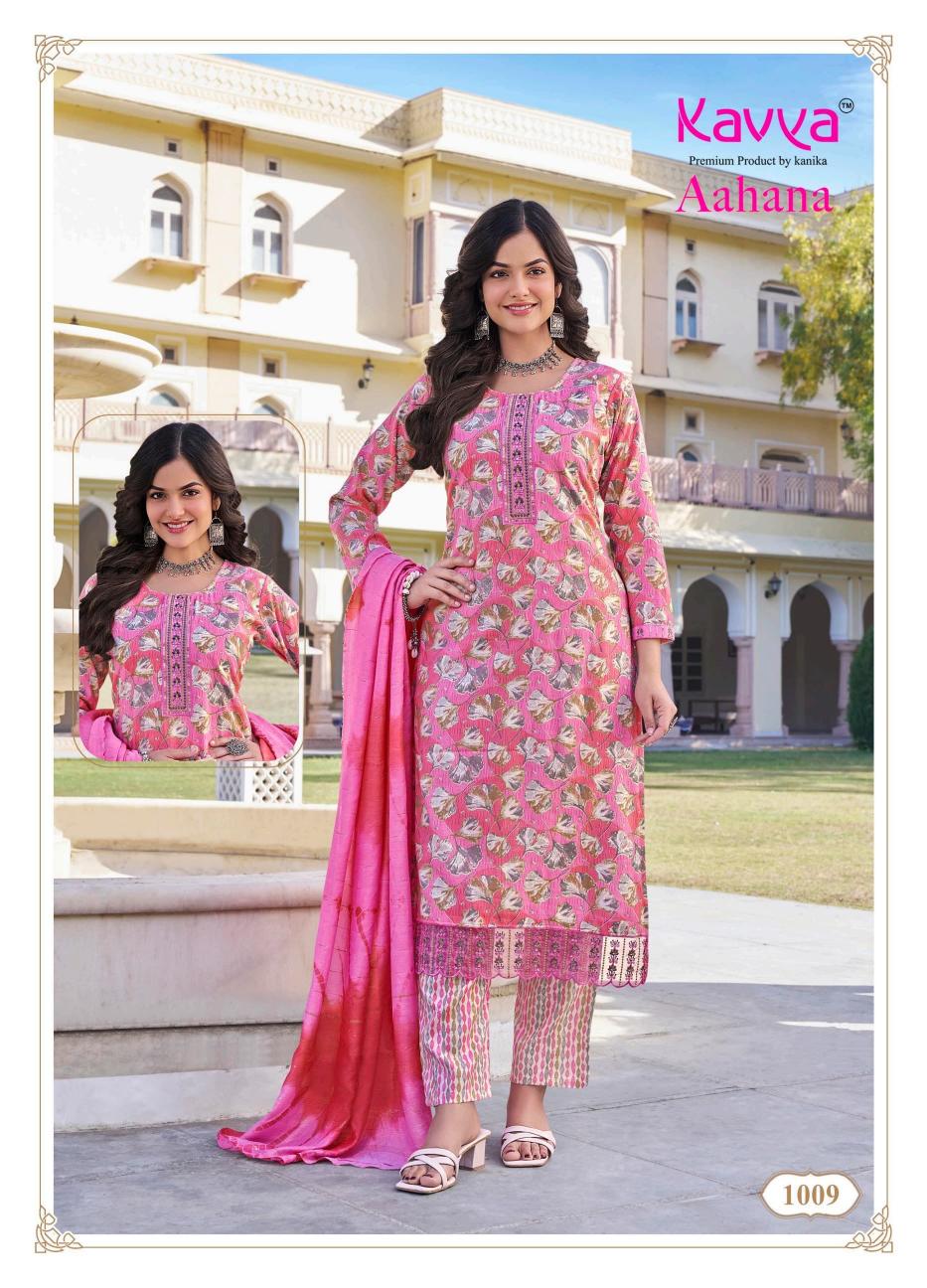 kavya aahana capsule readymade attractive look suit for ladies