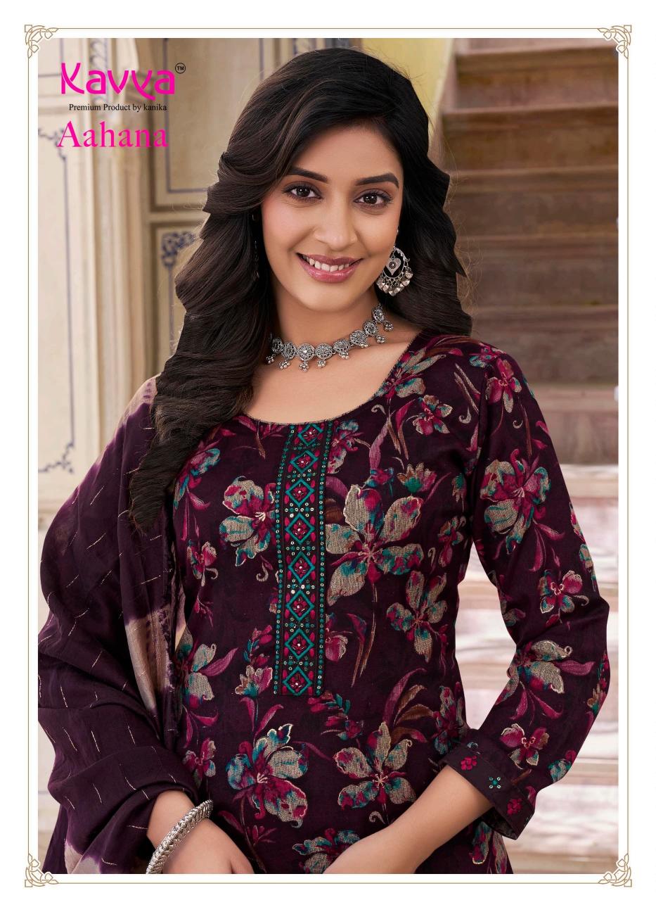 kavya aahana capsule readymade attractive look suit for ladies