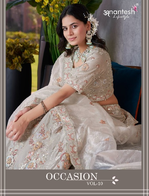 Anantesh Occations Vol-10 Wholesale Designer Occasion Special Lehengas