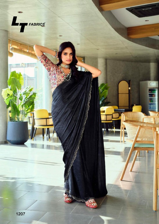 LT Fabrics Neel Vol-12 Wholesale Mono Satin With Swaroski Work Party Wear Sarees