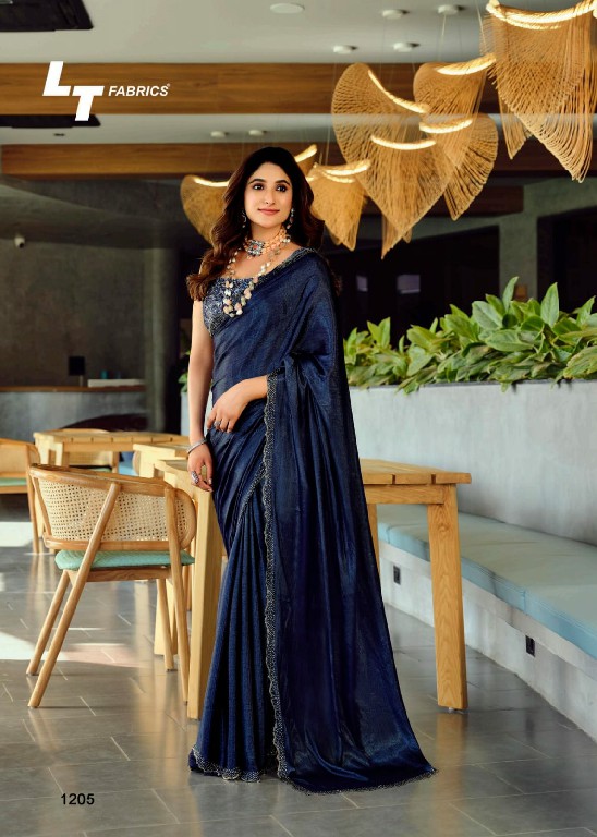 LT Fabrics Neel Vol-12 Wholesale Mono Satin With Swaroski Work Party Wear Sarees