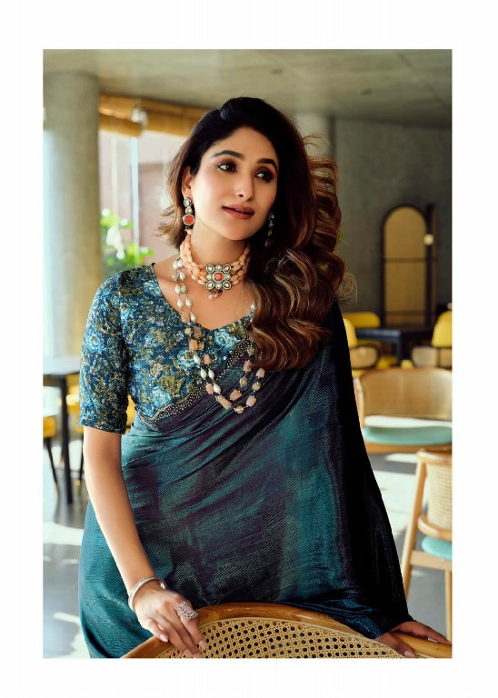 LT Fabrics Neel Vol-12 Wholesale Mono Satin With Swaroski Work Party Wear Sarees