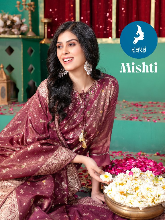 Kaya Mishti Wholesale 3 Piece Concept Straight Cut Readymade Suits