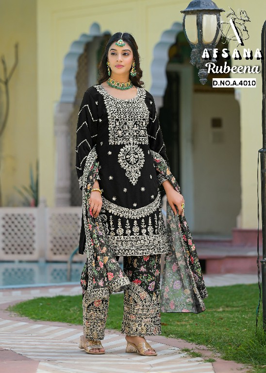 Afsana Rubeena Wholesale Readymade Pakistani Style Suits Combo