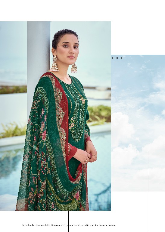 Mann Rasiya Arnica Wholesale Pure Jamm Cotton With Fancy Work Dress Material