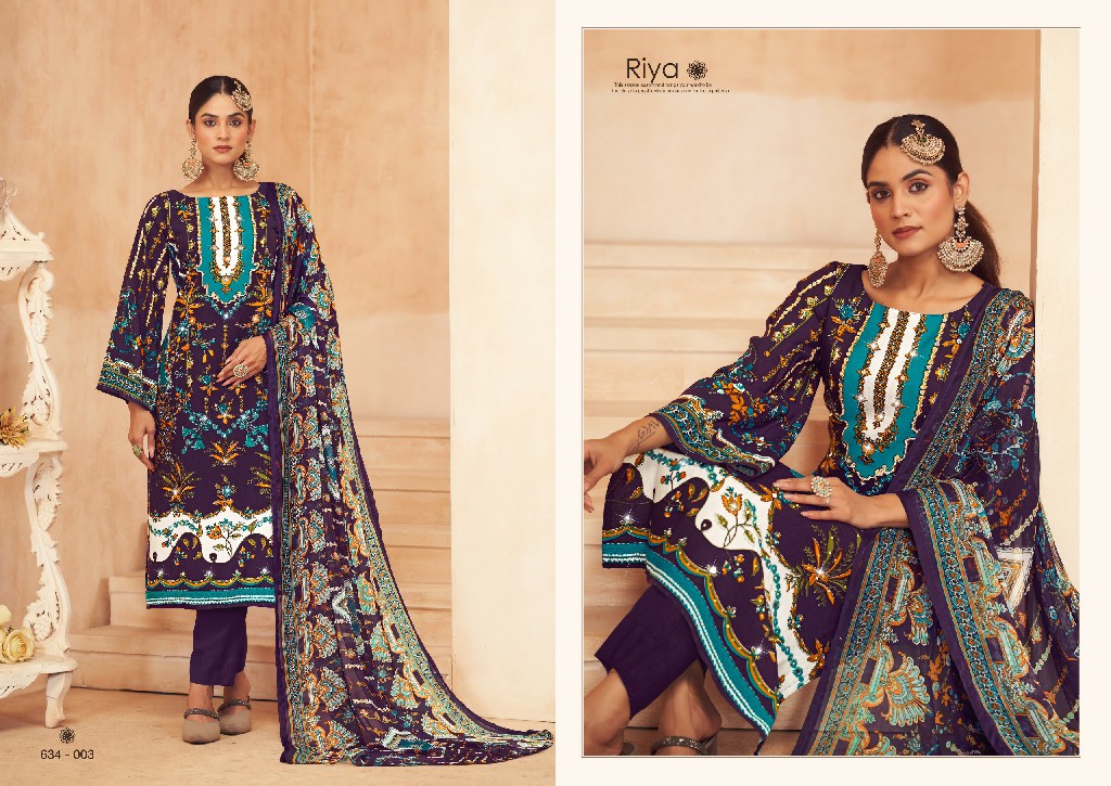 Zulfat Riya Wholesale Pure Heavy Viscose With Handwork Dress Material