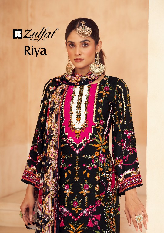 Zulfat Riya Wholesale Pure Heavy Viscose With Handwork Dress Material