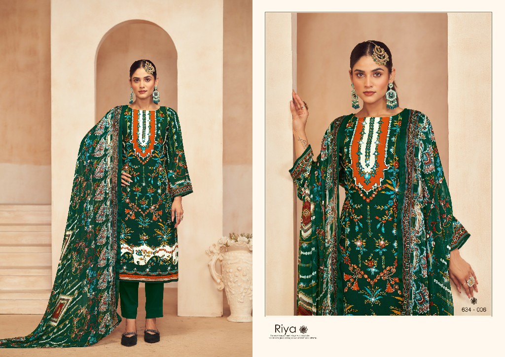 Zulfat Riya Wholesale Pure Heavy Viscose With Handwork Dress Material