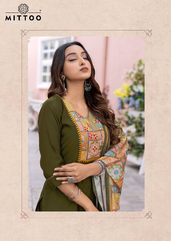 Mittoo Day Light Wholesale Modal Silk Kurti With Pant And Dupatta