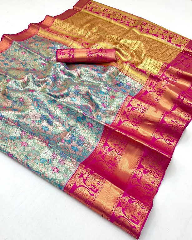Rajtex Karmavaram Wholesale Pure Dharmavaram Silk Party Wear Sarees