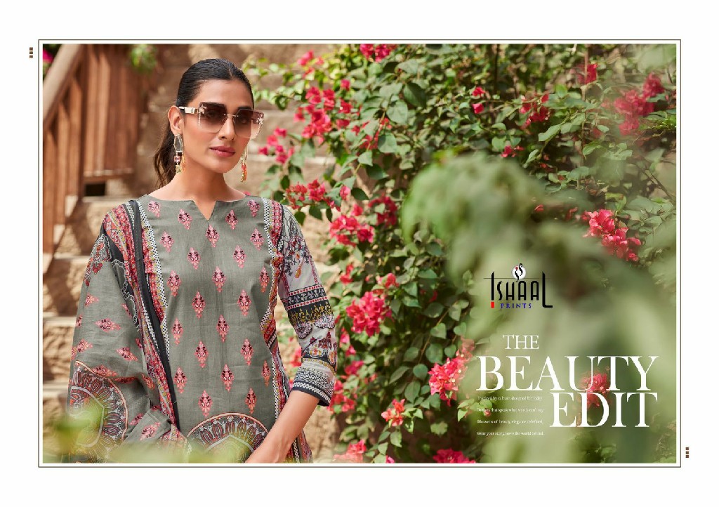 ISHAAL PRINTS GULMOHAR VOL 35 SUPER HIT DESIGN LAWN PAKISTANI SALWAR KAMEEZ