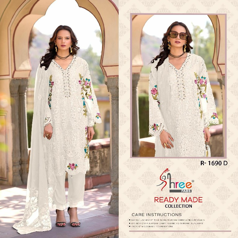 Shree Fabs R-1690 Wholesale Readymade Indian Pakistani Salwar Suits