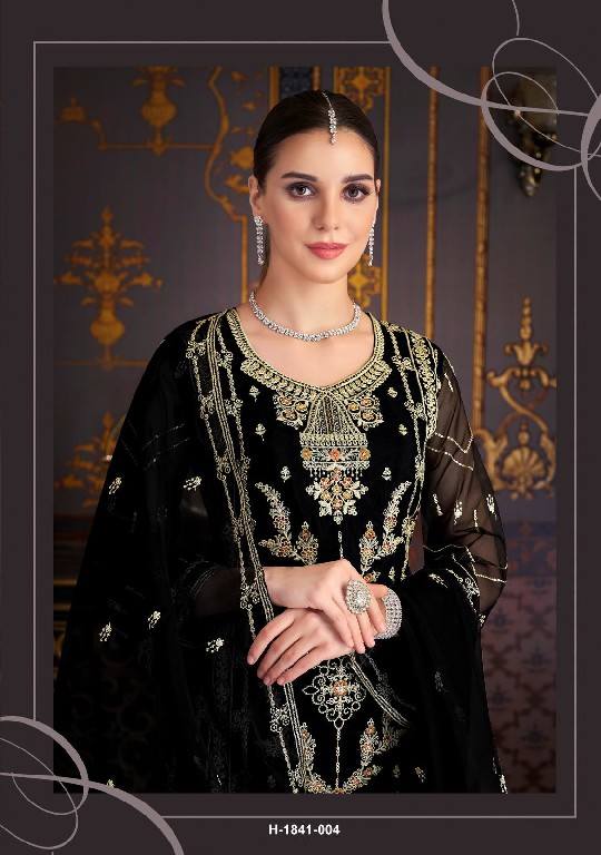 Alok Iftar Wholesale Heavy Organza Fancy Embroidery Work Dress Material