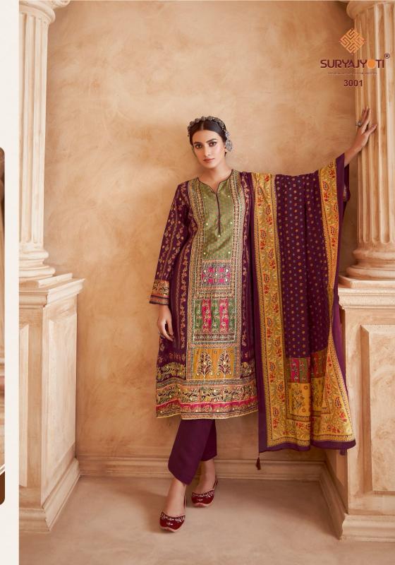 kanchan vol 3 by suryajyoti discharge print pretty look dress material