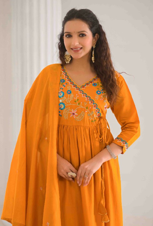 Tanisha Vol-18 Wholesale Viscose Fabrics Readymade 3 Piece Salwar Suits